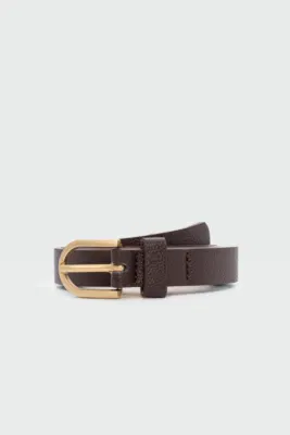 faux leather belt faux leather belt in brown