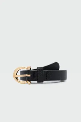 faux leather skinny belt faux leather skinny belt in black