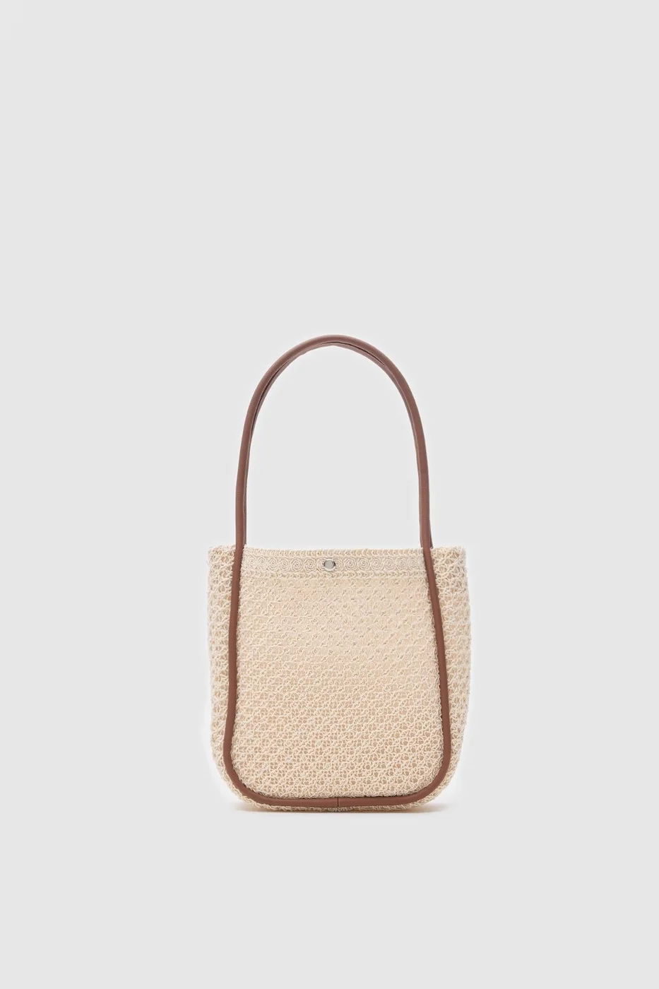straw shoulder bag straw shoulder bag in cream