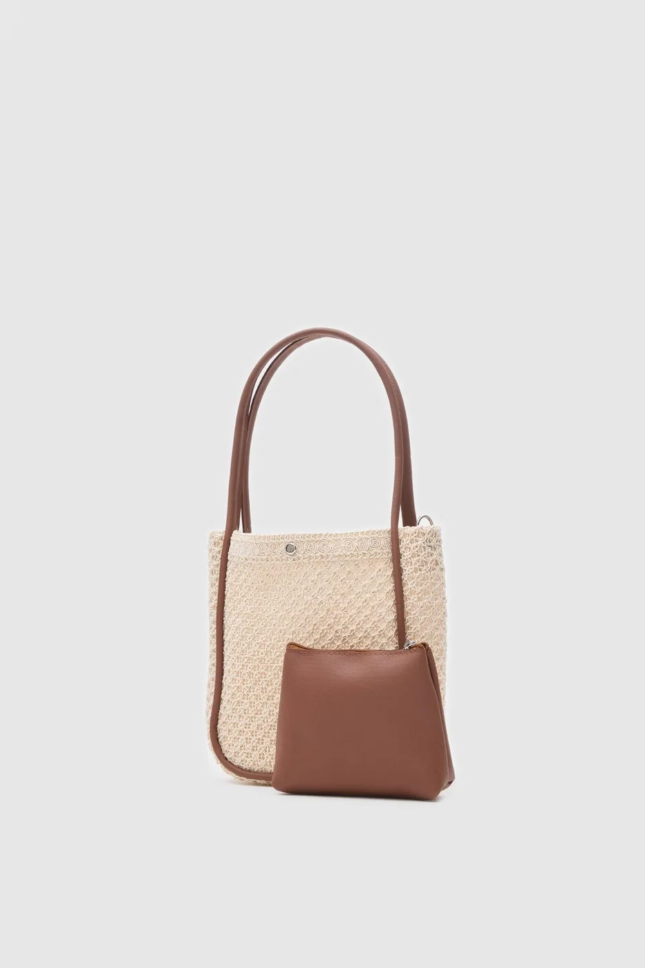 straw shoulder bag straw shoulder bag in cream