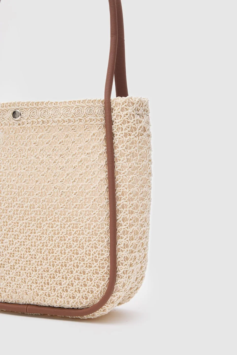 straw shoulder bag straw shoulder bag in cream
