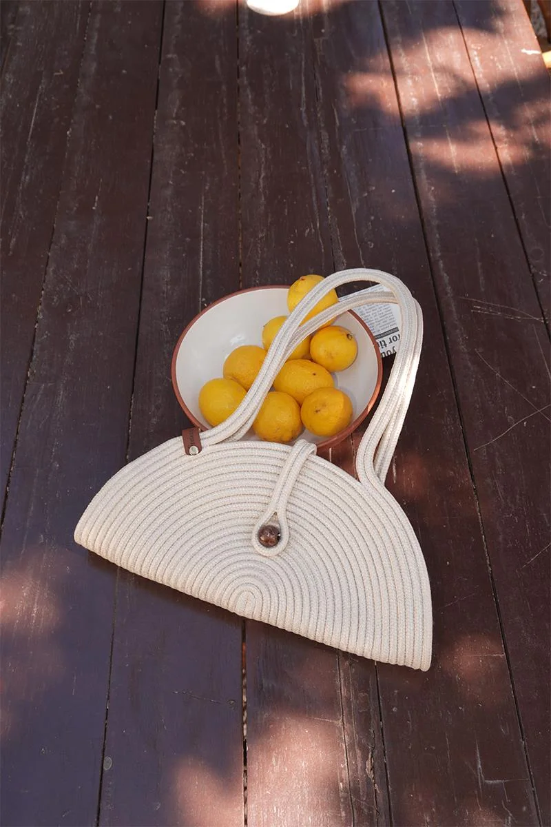 straw shoulder bag straw shoulder bag in cream