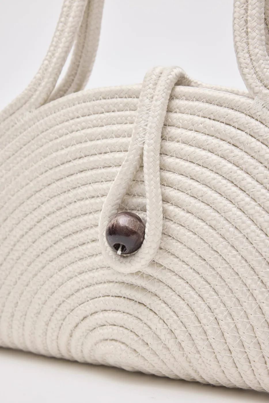 straw shoulder bag straw shoulder bag in cream