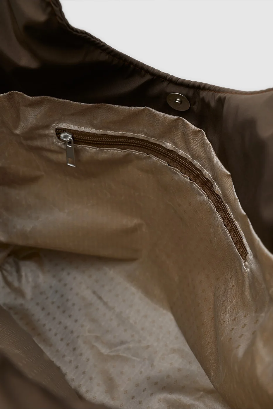 laptop crossbody bag in dark brown
