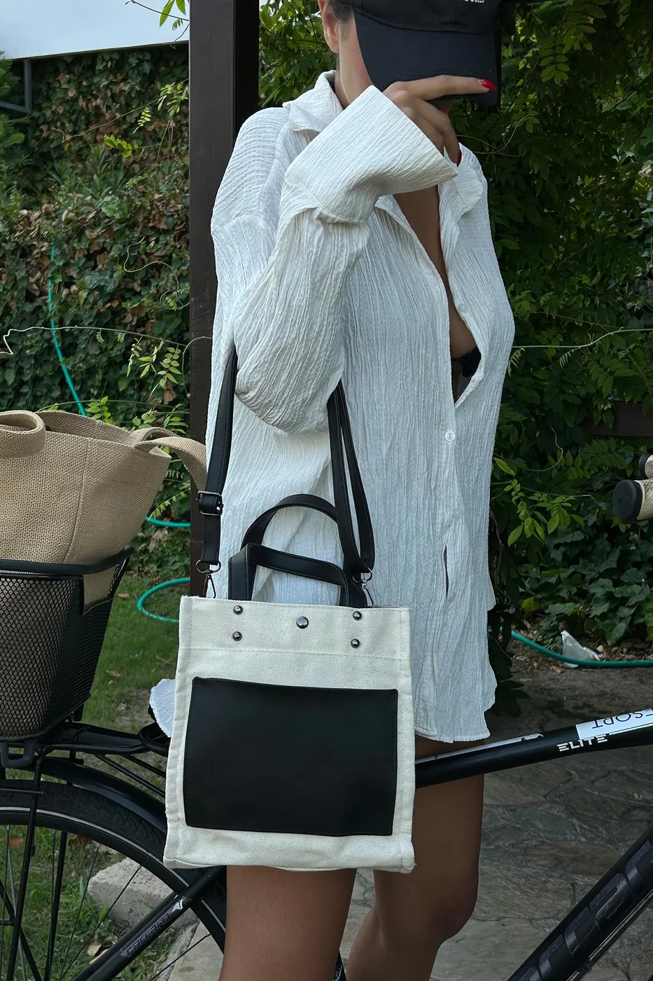 canvas crossbody bag