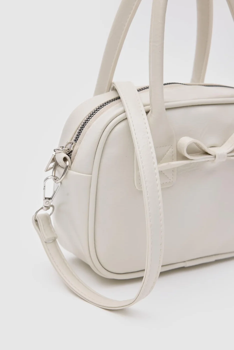 Faux leather crossbody bag for women Faux leather crossbody bag for women in cream