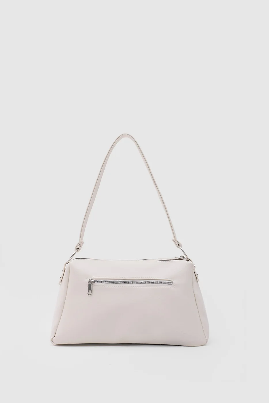 multi pocket shoulder bag in cream