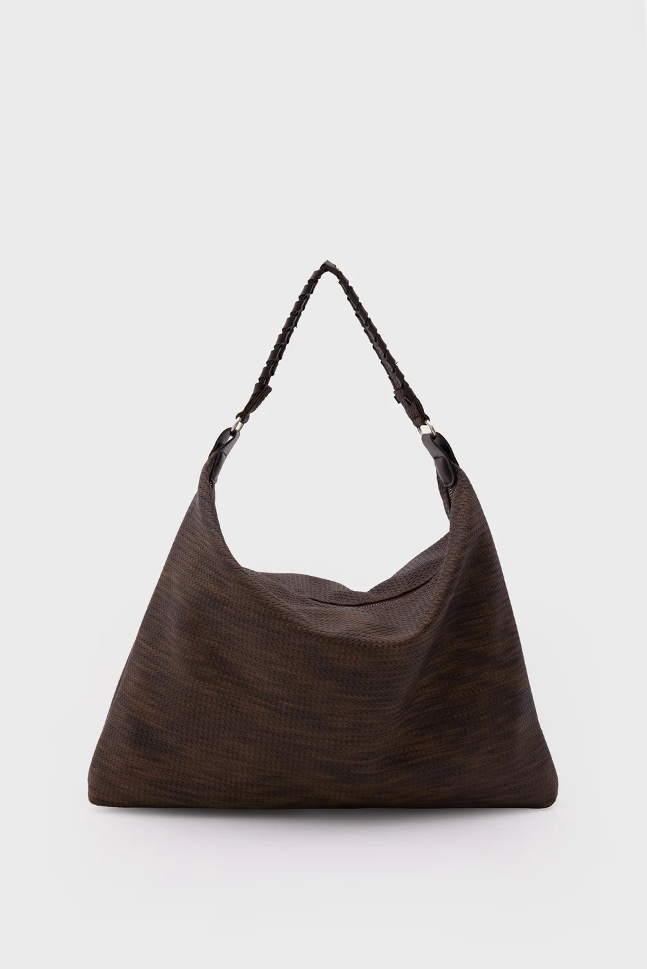Faux leather shoulder bag Faux leather shoulder bag in brown