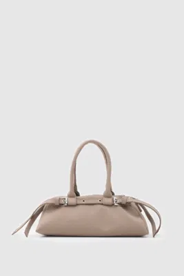 Crossbody bag for women in taupe