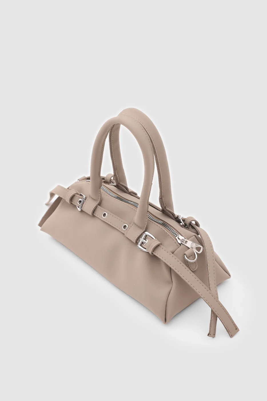Crossbody bag for women in taupe