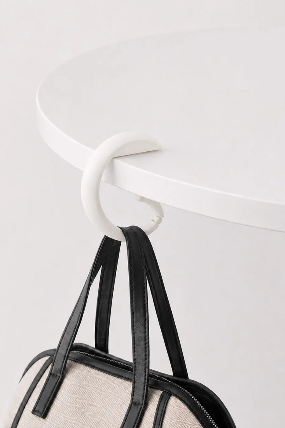 phone bag holder in cream