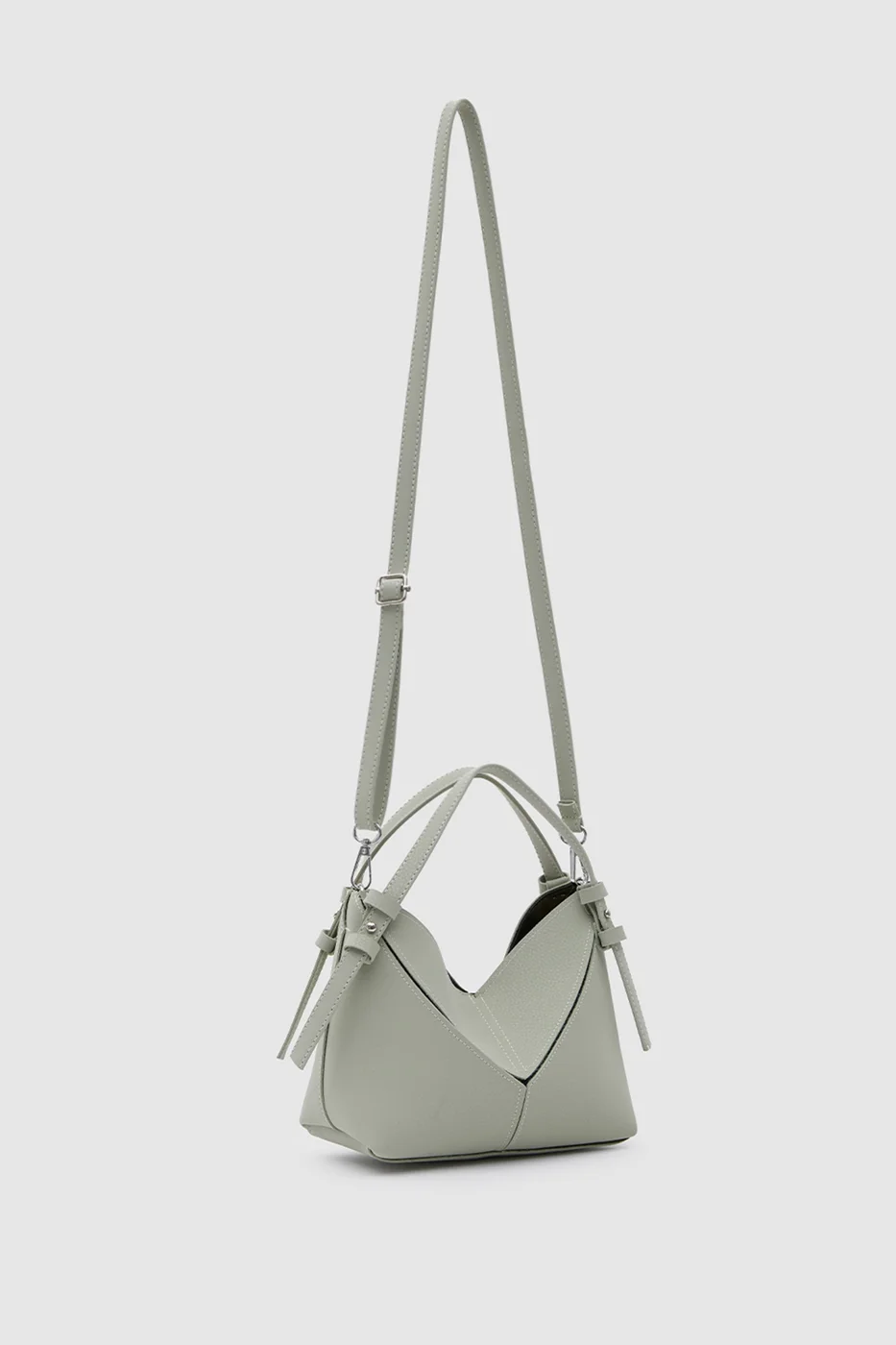 Canvas Crossbody Bag in mint
