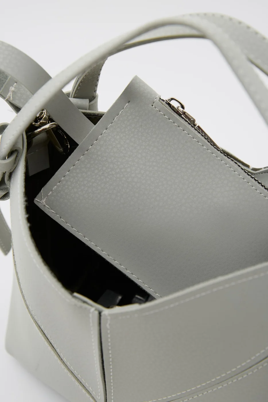 Canvas Crossbody Bag in mint