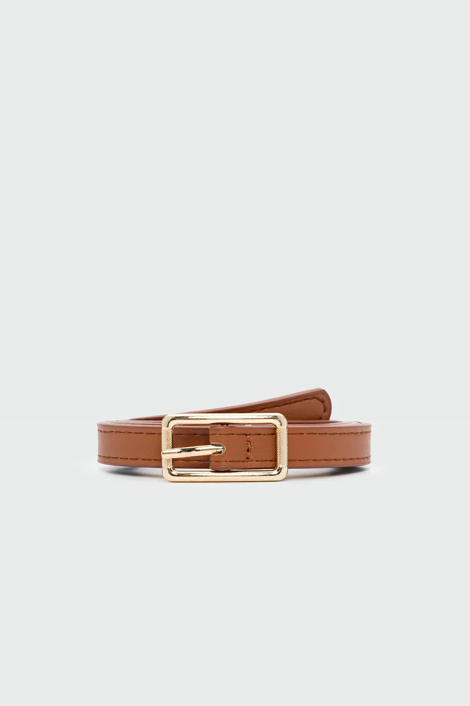 Faux Leather Belt Faux Leather Belt in tan
