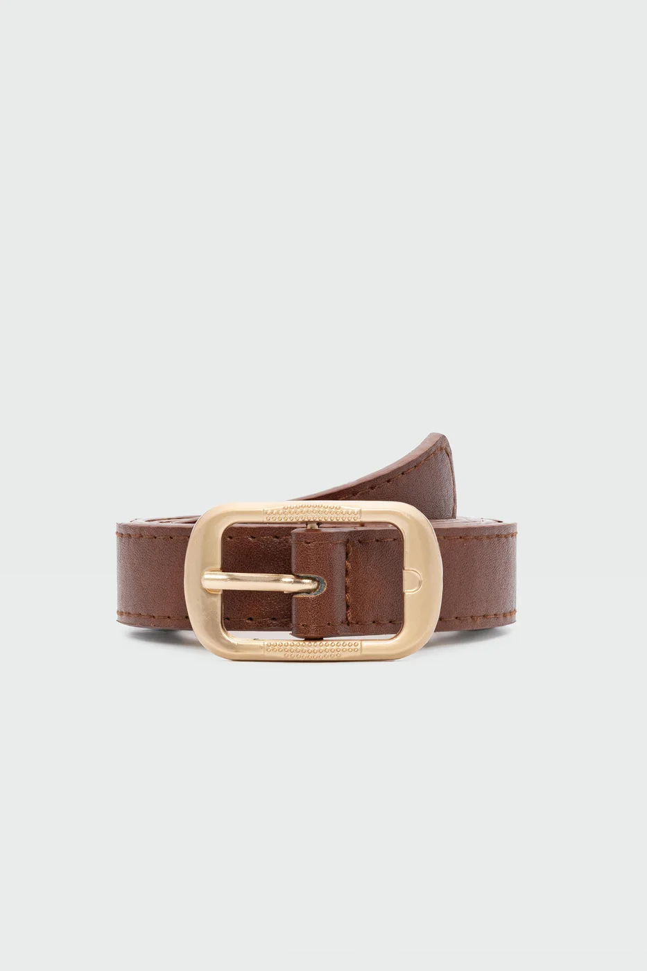 faux leather belt faux leather belt in tan