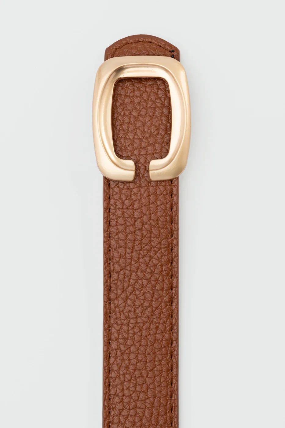 faux leather belt faux leather belt in tan