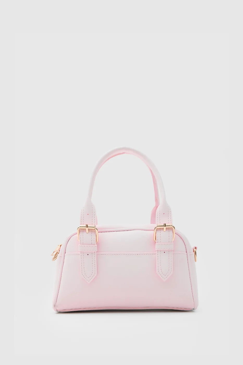 Faux leather crossbody bag Faux leather crossbody bag in blush pink