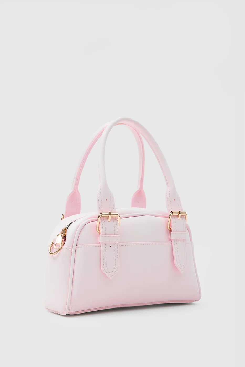 Faux leather crossbody bag Faux leather crossbody bag in blush pink