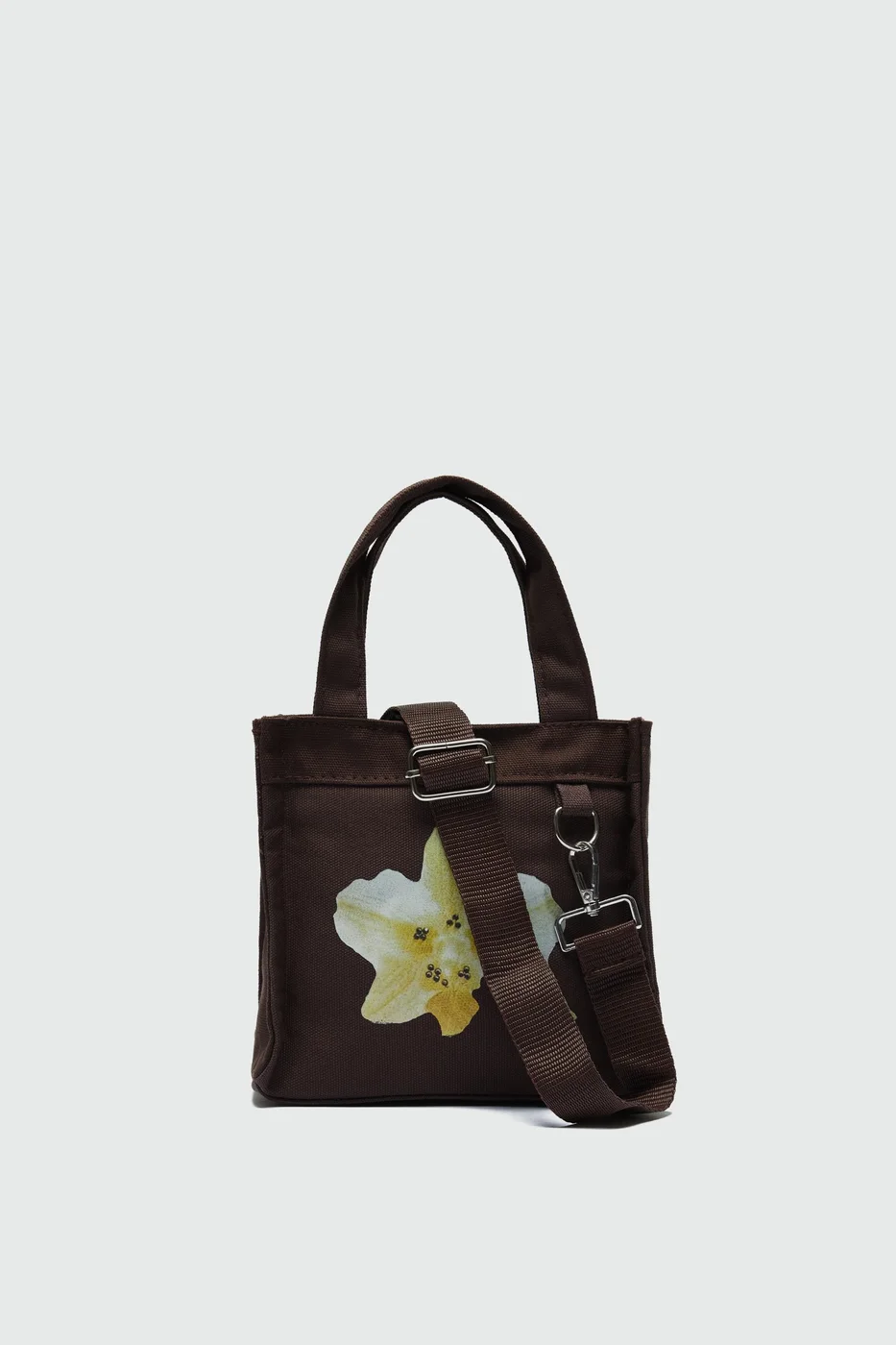canvas crossbody bag stylish accessory in brown