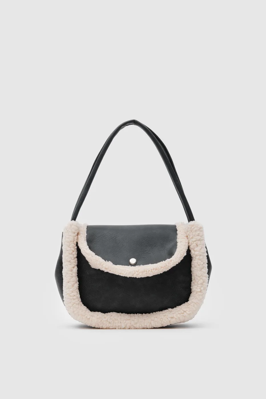 Faux leather crossbody bag for women Faux leather crossbody bag for women in black