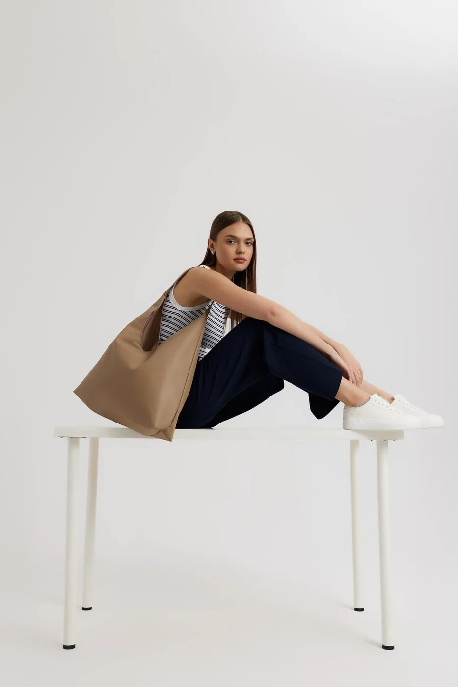 Stylish shoulder bag for women Stylish shoulder bag for women in beige