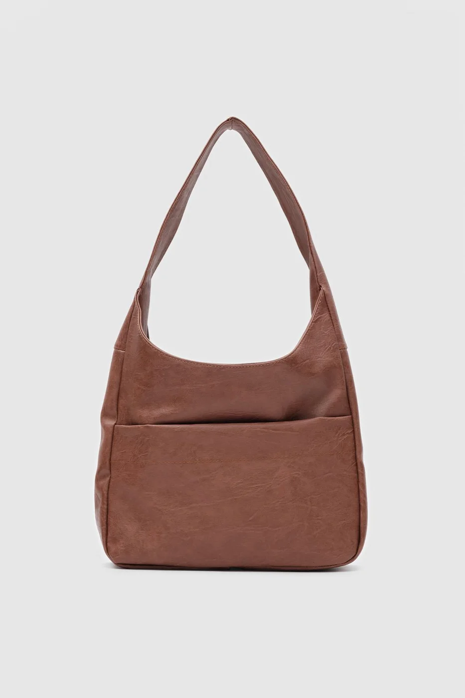 Faux leather shoulder bag Faux leather shoulder bag