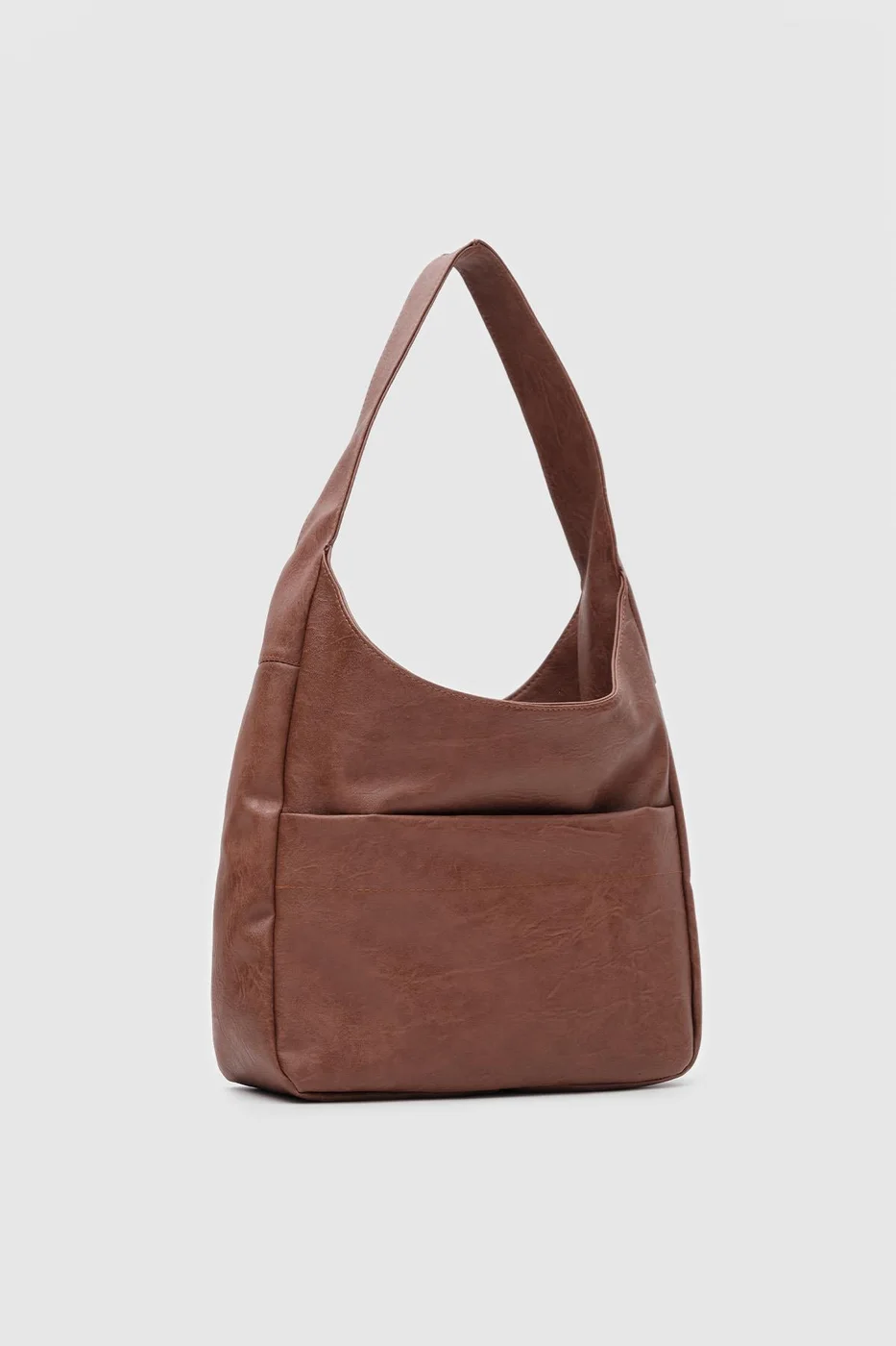 Faux leather shoulder bag Faux leather shoulder bag