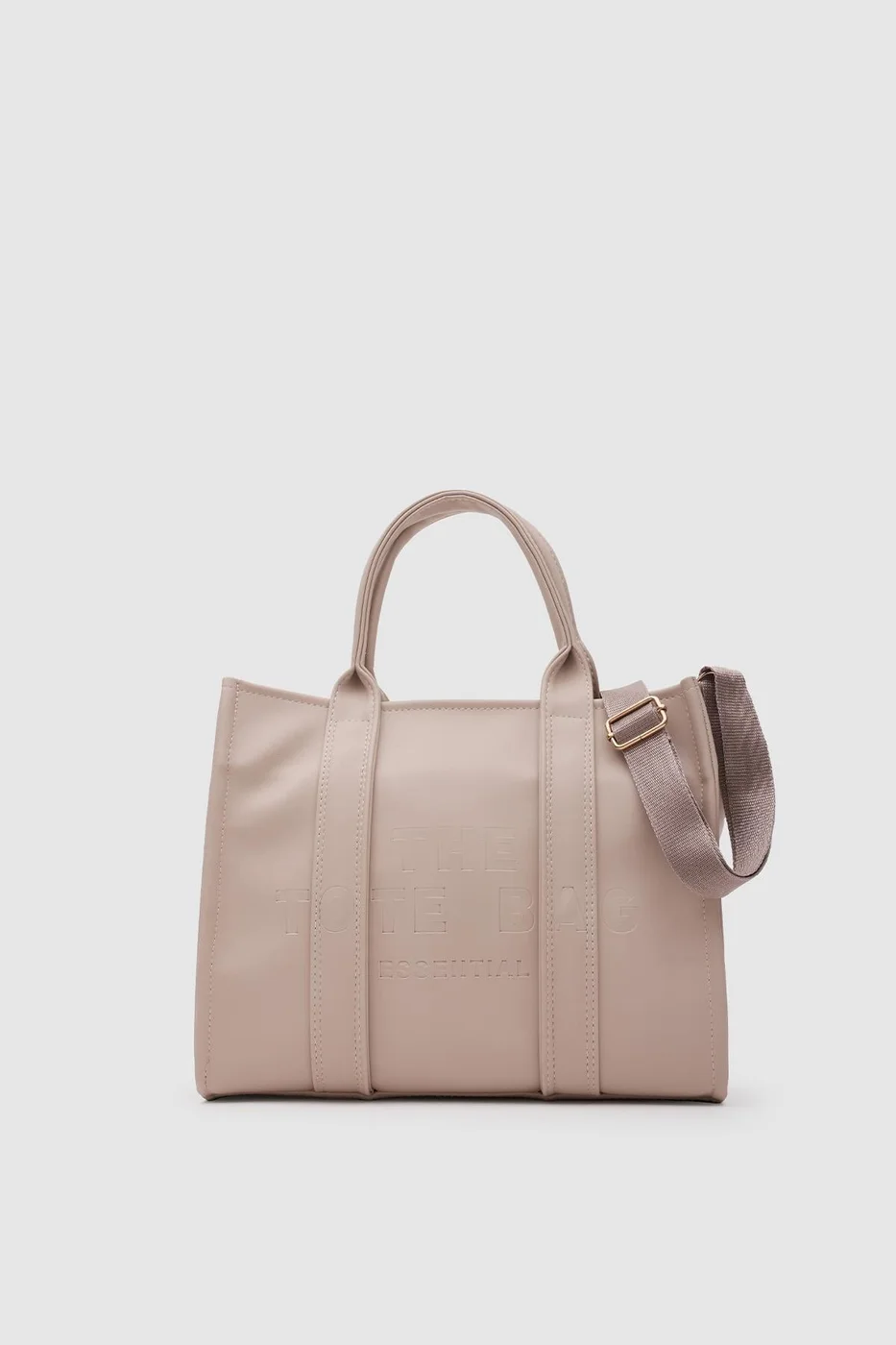 tote shoulder bag for women in beige