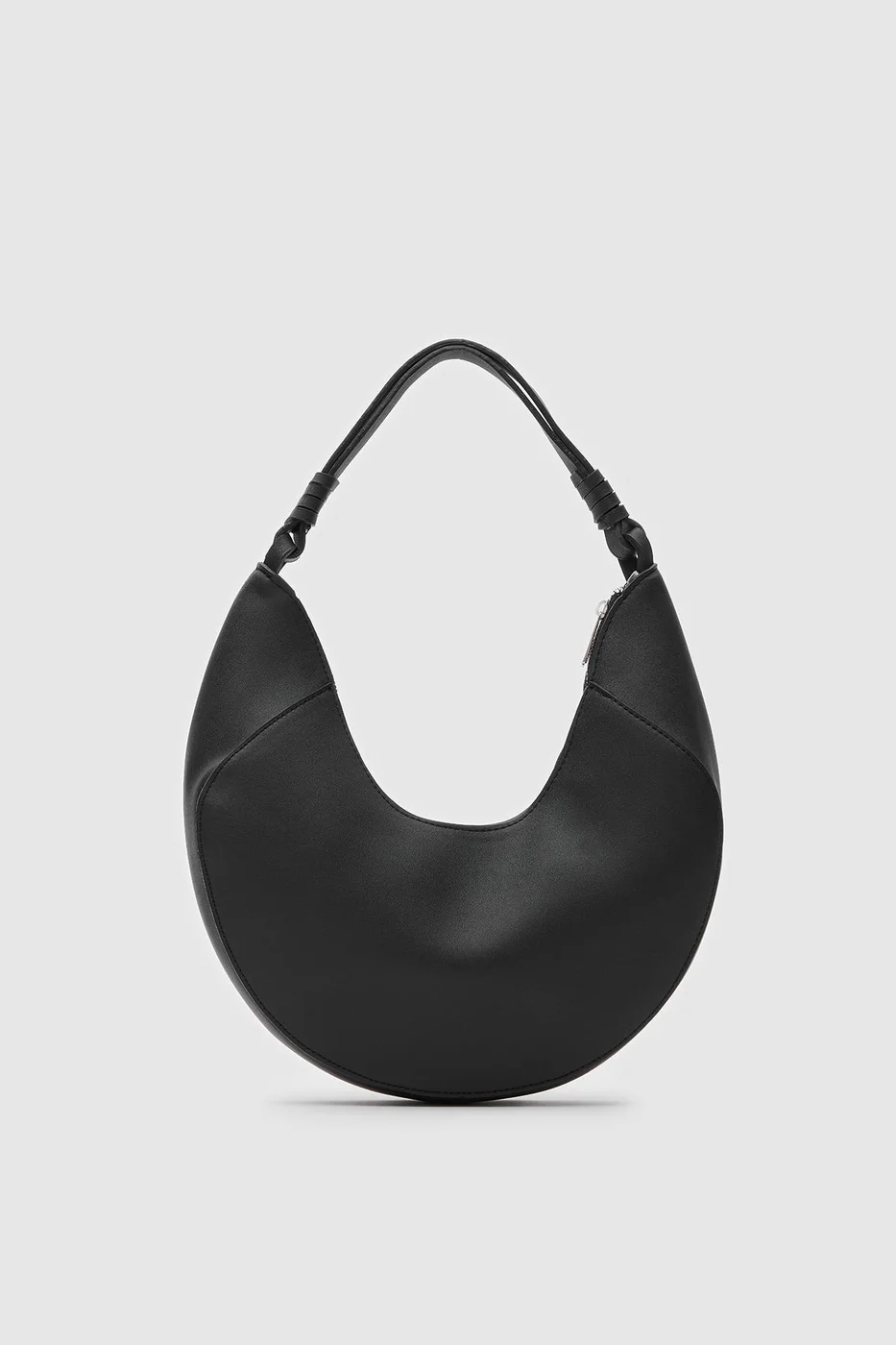 Faux leather baguette bag Faux leather baguette bag in black