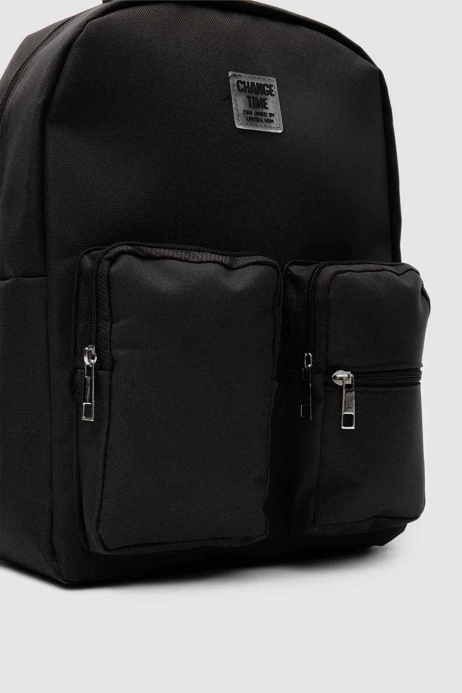 canvas backpack canvas backpack in black