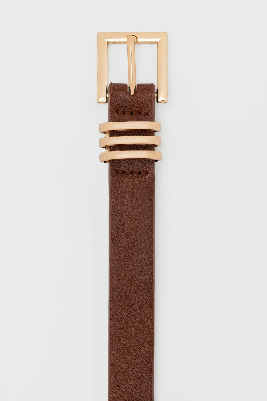 faux leather belt faux leather belt in tan
