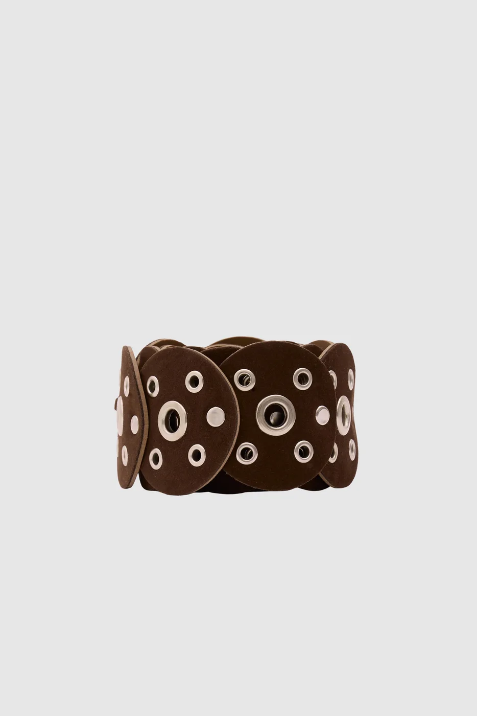 faux suede cowboy belt faux suede cowboy belt in brown