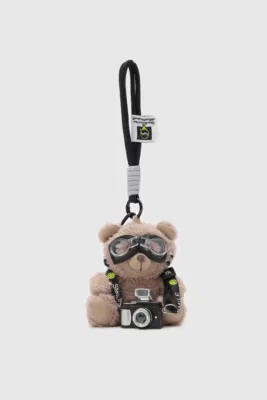 teddy bear bag charm