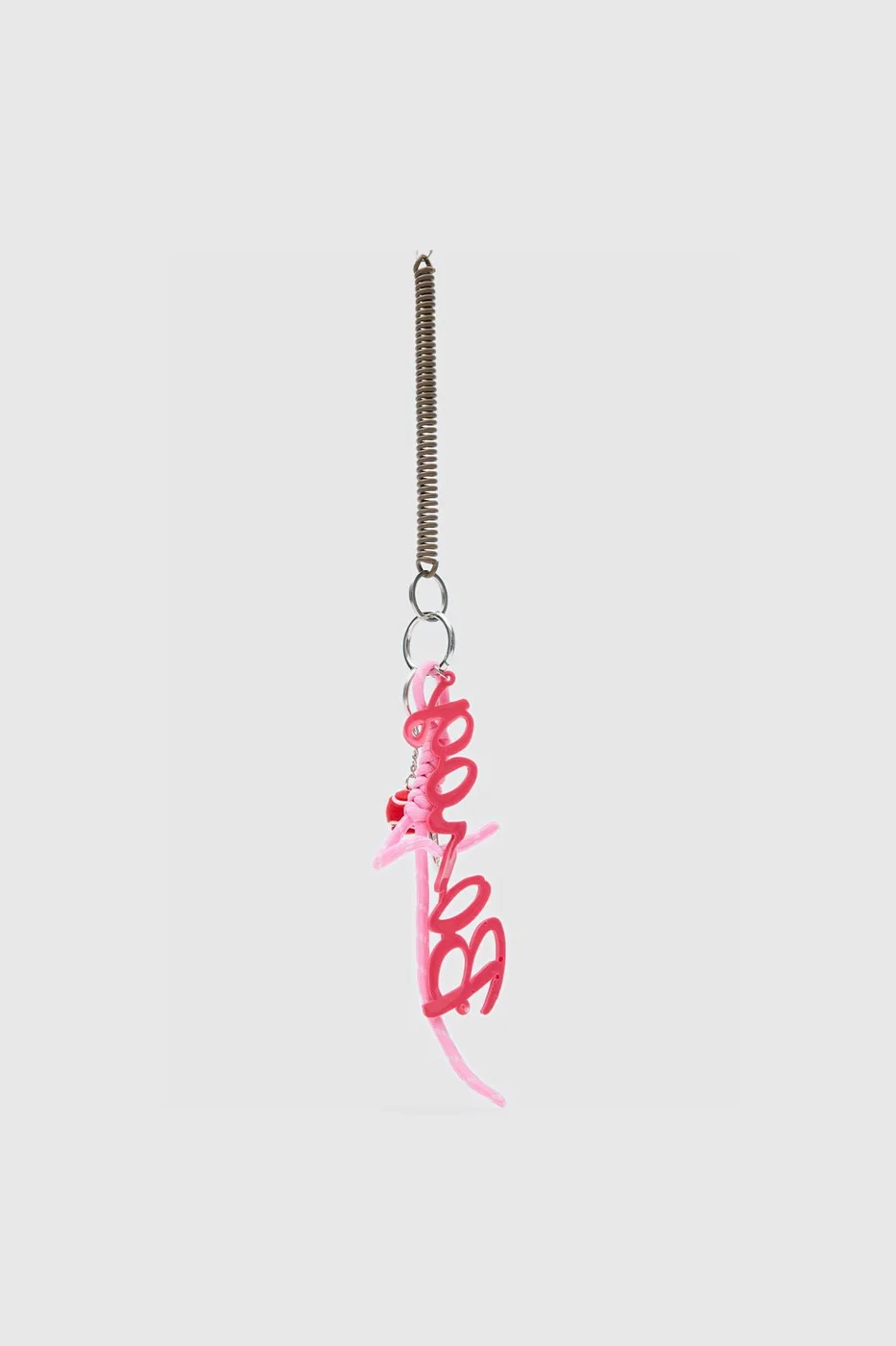 Bag charm featuring a tennis ball design