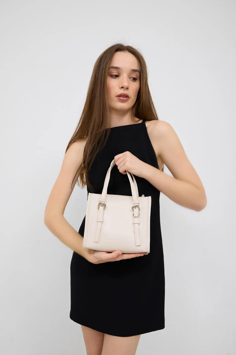faux leather crossbody bag faux leather crossbody bag in cream