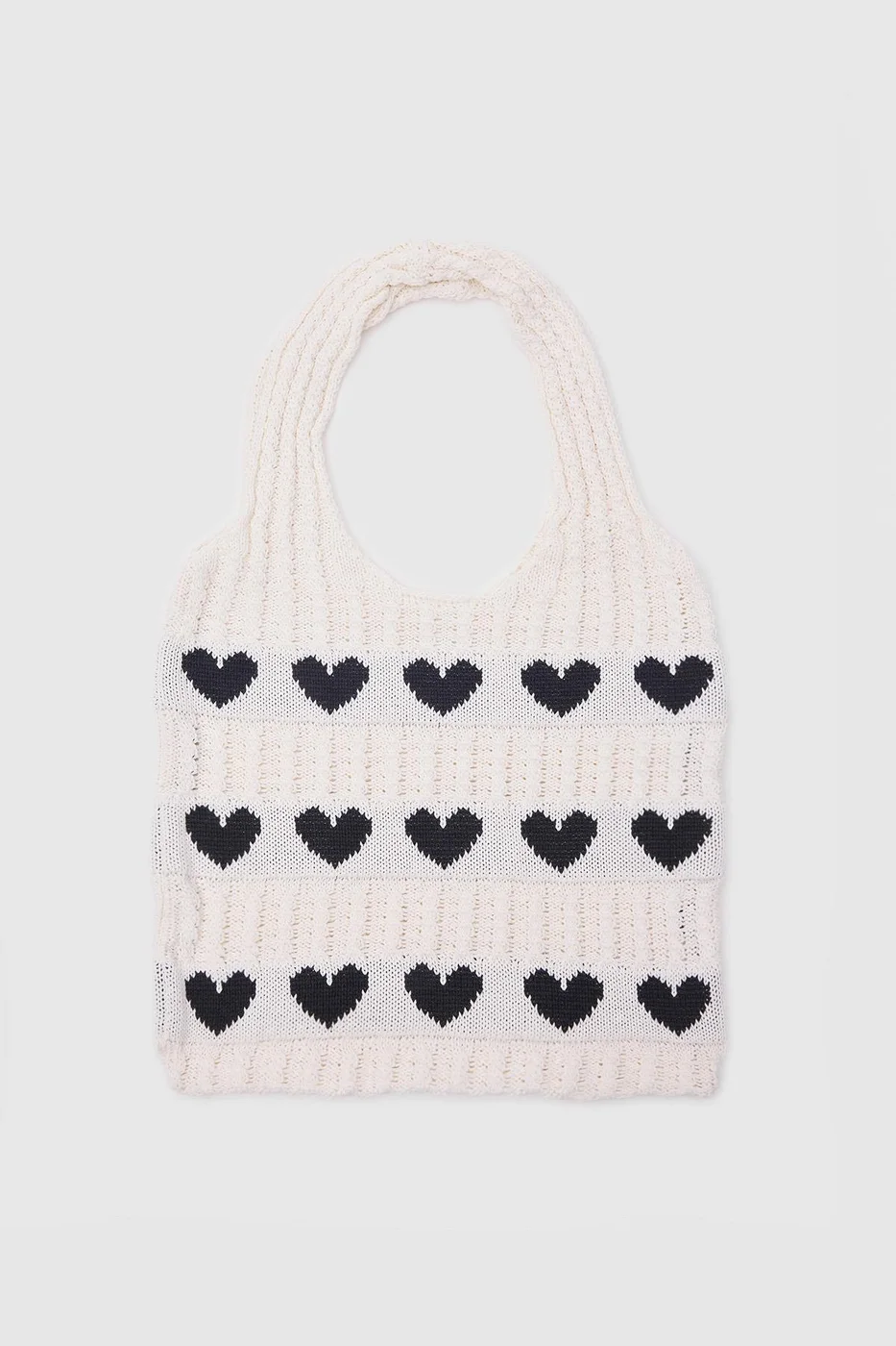 Knit Shoulder Bag for casual outings Knit Shoulder Bag for casual outings