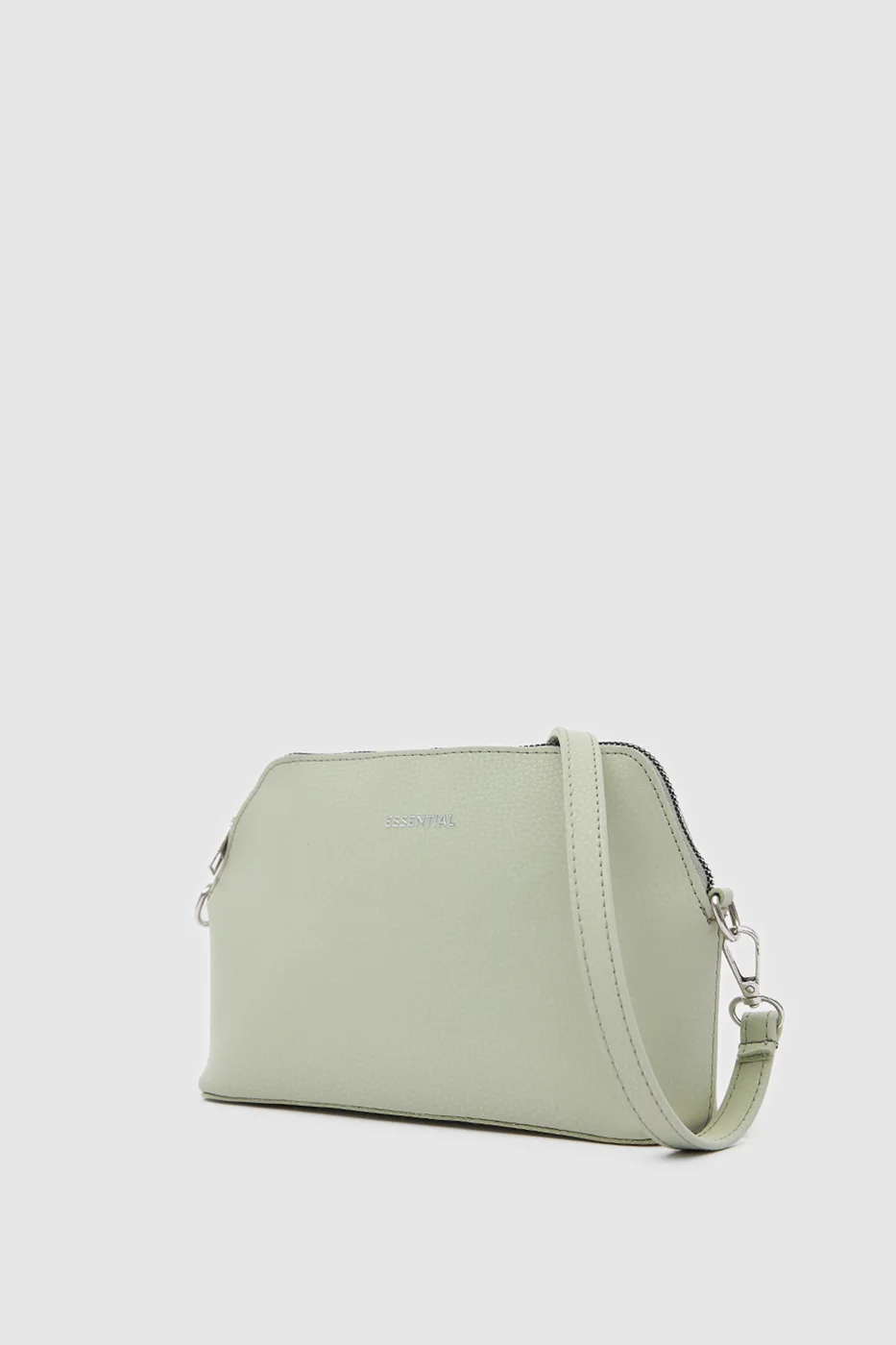 faux leather crossbody bag faux leather crossbody bag in mint