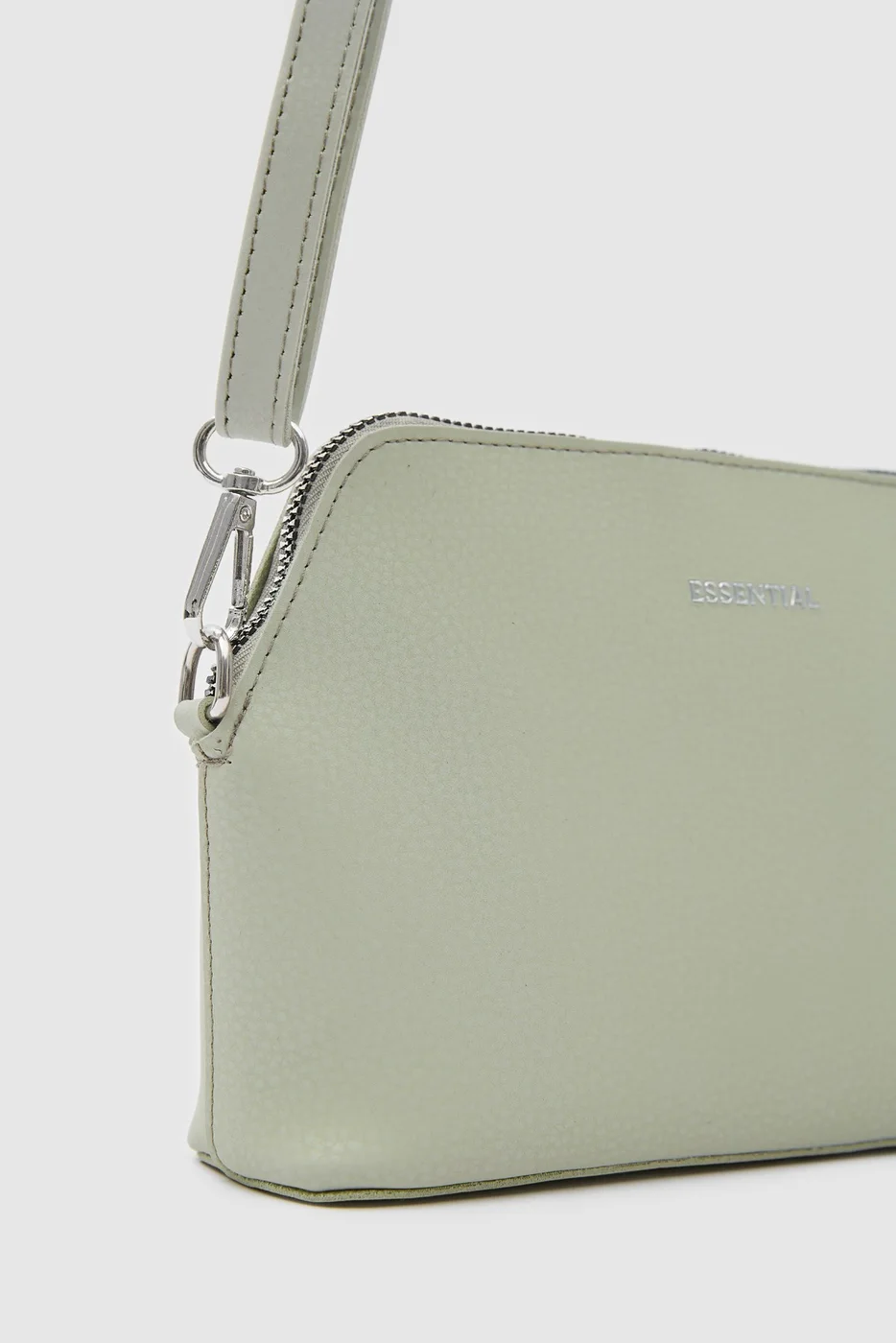 faux leather crossbody bag faux leather crossbody bag in mint