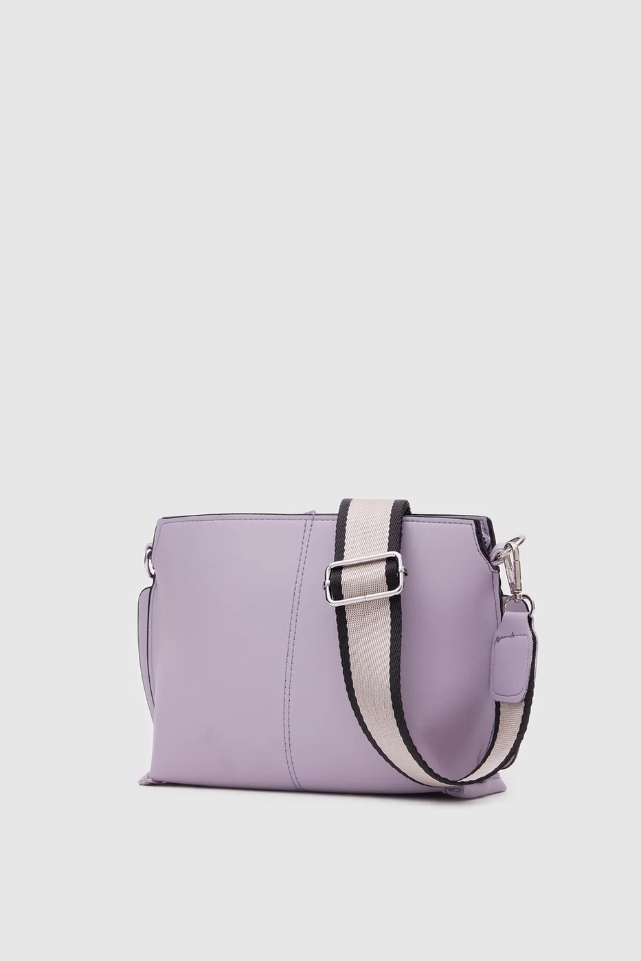 Faux leather crossbody bag Faux leather crossbody bag in lilac
