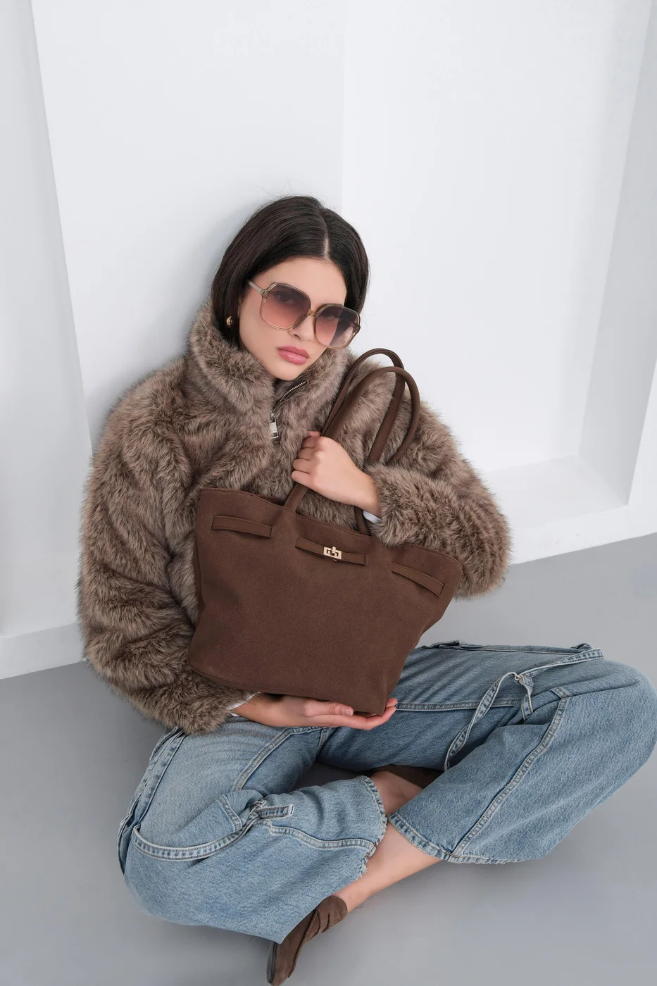 faux suede shoulder bag faux suede shoulder bag