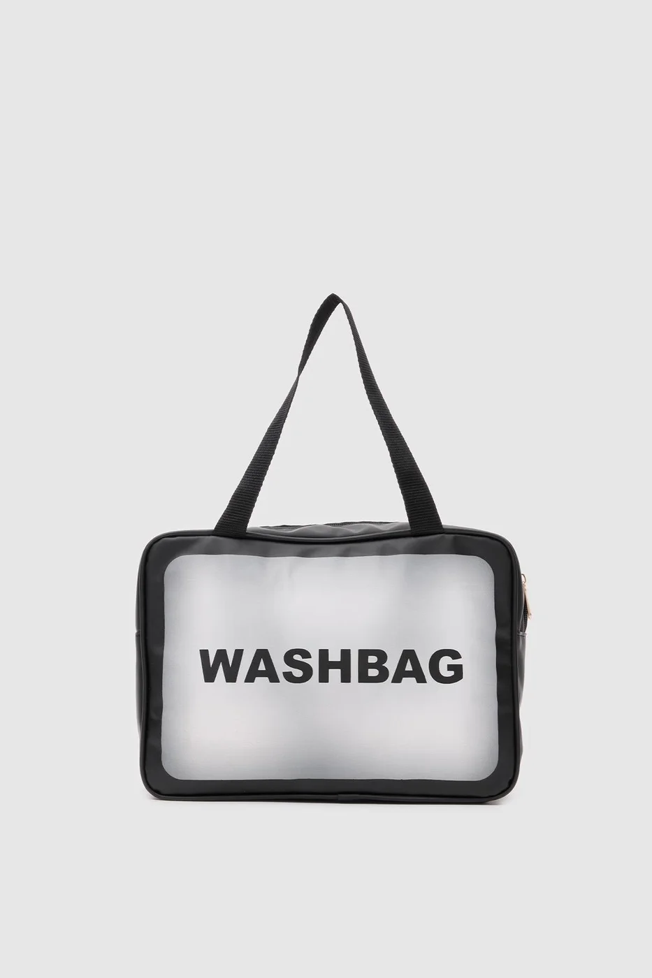 cosmetic bag set in black