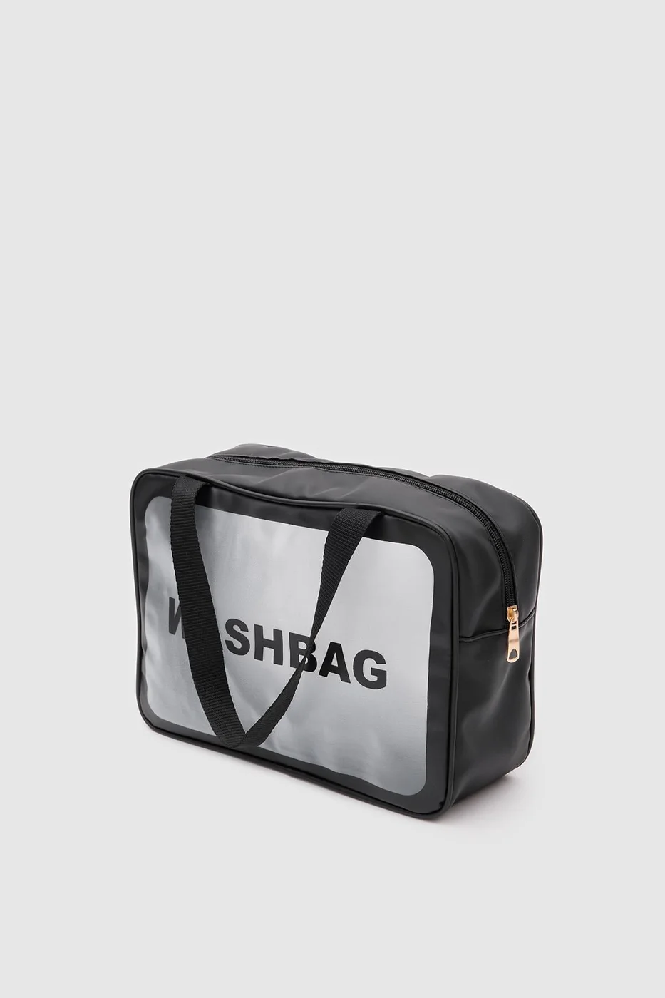 cosmetic bag set in black