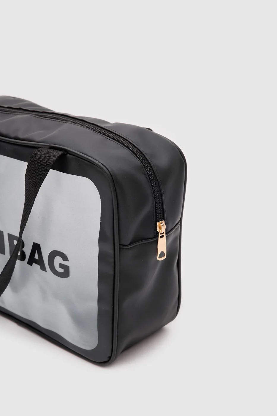 cosmetic bag set in black