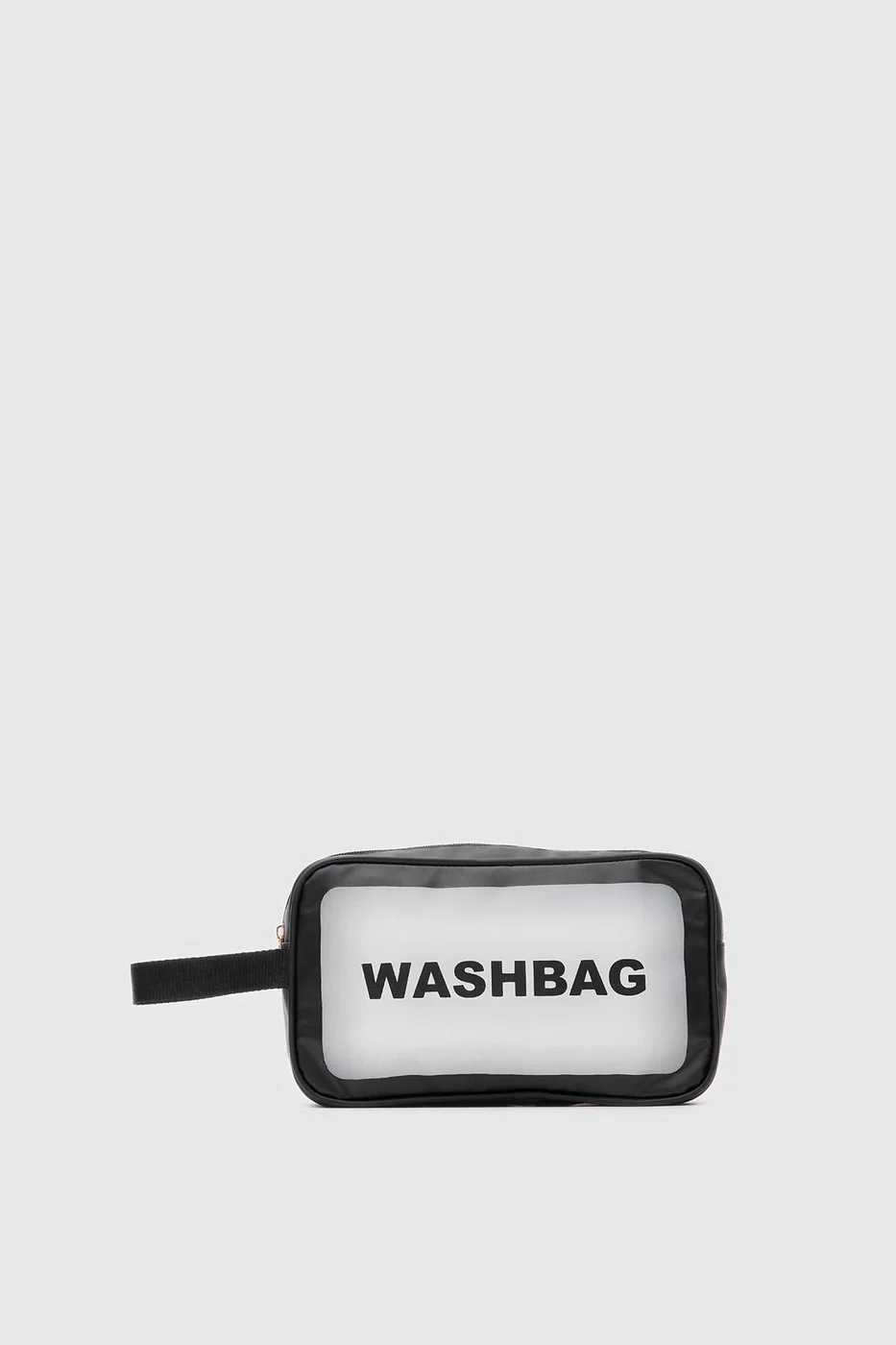 cosmetic bag set in black