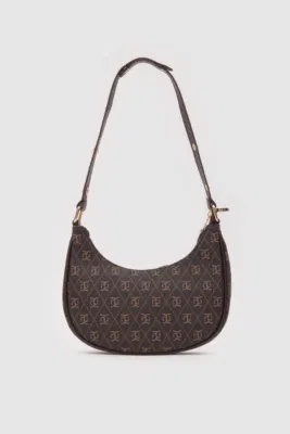 canvas baguette bag canvas baguette bag in brown